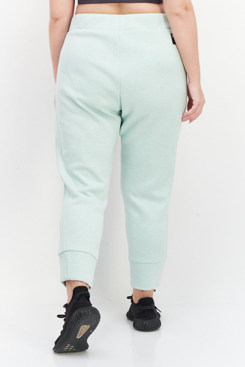 Adidas Women Sportswear Fit Outdoor Sweatpants, Mint Green - Image 2